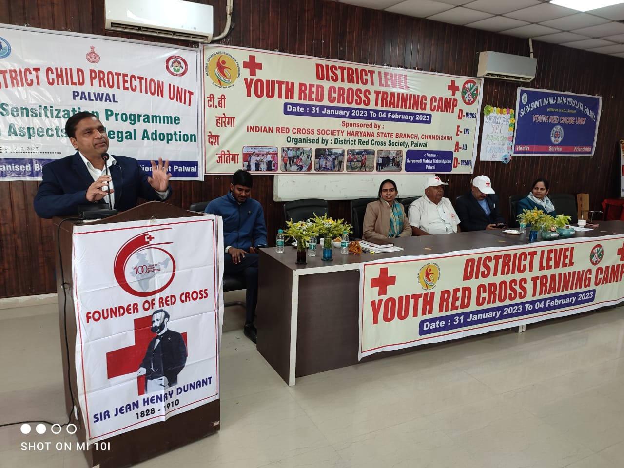 Five Day Training Camp Organized by Red Cross Society